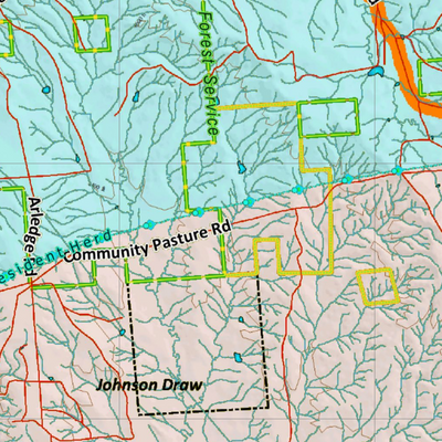 Wy Mule Deer Unit 5 Concentration Areas Preview 3