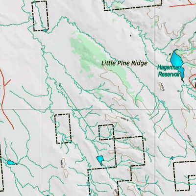 Wy Mule Deer Unit 5 Topographical Map Preview 2