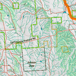 Wy Mule Deer Unit 5 Topographical Map Preview 3