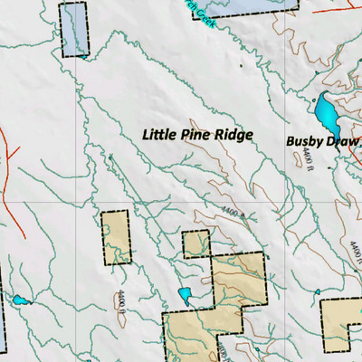 Wy Mule Deer Unit 5 with Land Ownership Preview 2
