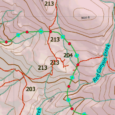 Wy Mule Deer Unit 50 Concentration Areas Preview 2