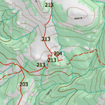 Wy Mule Deer Unit 50 Topographical Map Preview 2