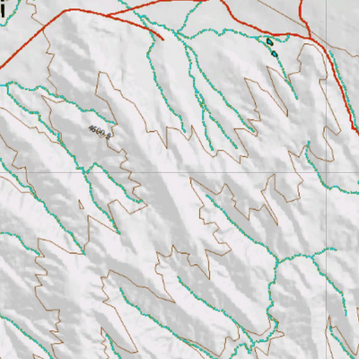 Wy Mule Deer Unit 51 Topographical Map Preview 2