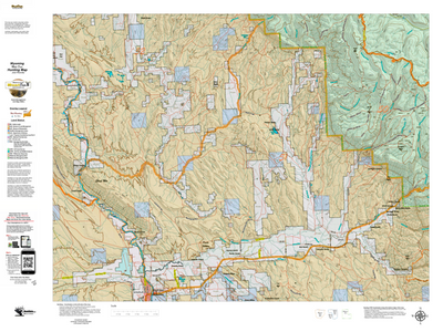 Wy Mule Deer Unit 51 with Land Ownership Preview 1