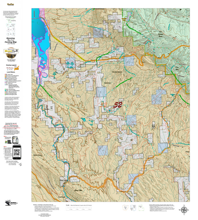 Wy Mule Deer Unit 52 Concentrations and Land Ownership Preview 1