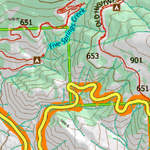Wy Mule Deer Unit 52 Topographical Map Preview 3