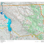 Wy Mule Deer Unit 53 Topographical Map Preview 1
