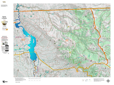 Wy Mule Deer Unit 53 Topographical Map Preview 1