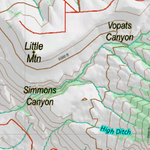 Wy Mule Deer Unit 53 Topographical Map Preview 2