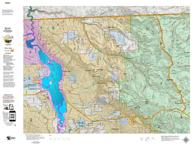 Wy Mule Deer Unit 53 with Land Ownership Preview 1