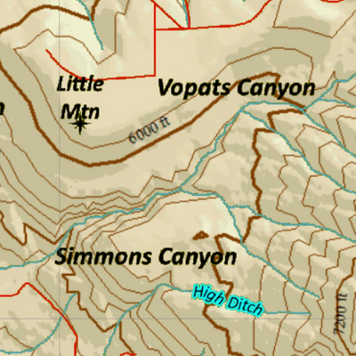 Wy Mule Deer Unit 53 with Land Ownership Preview 2