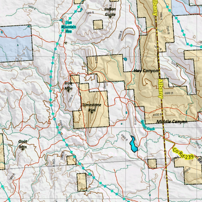 Wy Mule Deer Unit 59 Concentrations and Land Ownership Preview 2