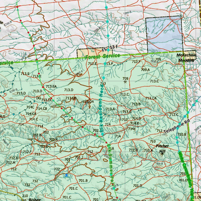 Wy Mule Deer Unit 59 Concentrations and Land Ownership Preview 3
