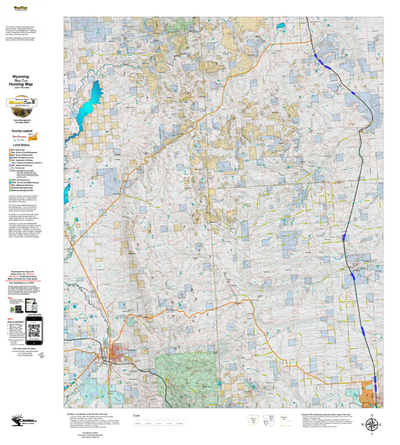 Wy Mule Deer Unit 59 with Land Ownership Preview 1