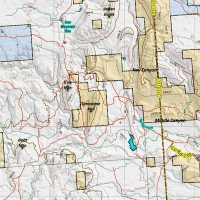 Wy Mule Deer Unit 59 with Land Ownership Preview 2