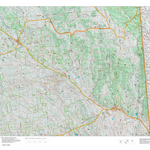 Wy Mule Deer Unit 6 Topographical Map Preview 1