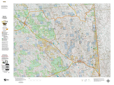 Wy Mule Deer Unit 6 with Land Ownership Preview 1