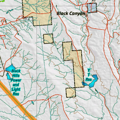 Wy Mule Deer Unit 6 with Land Ownership Preview 2