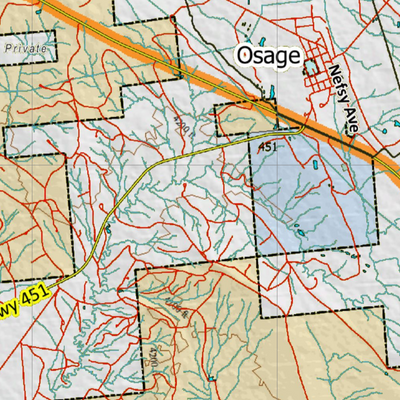 Wy Mule Deer Unit 6 with Land Ownership Preview 3
