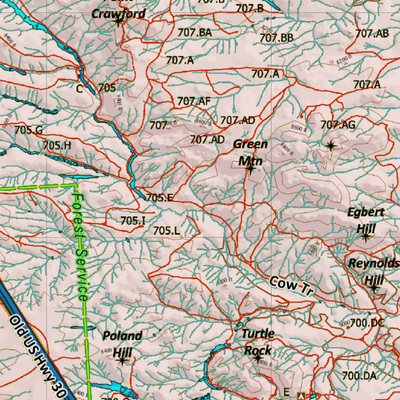 Wy Mule Deer Unit 60 Concentration Areas Preview 3