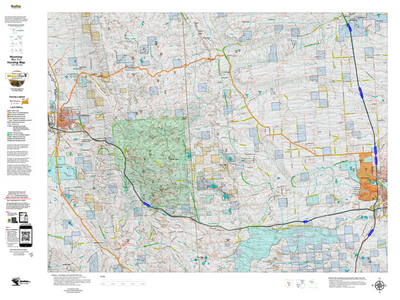 Wy Mule Deer Unit 60 Concentrations and Land Ownership Preview 1