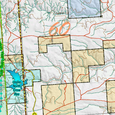 Wy Mule Deer Unit 60 Concentrations and Land Ownership Preview 2