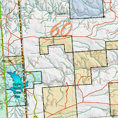 Wy Mule Deer Unit 60 with Land Ownership Preview 2