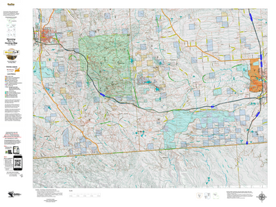 Wy Mule Deer Unit 61 Concentrations and Land Ownership Preview 1