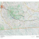 Wy Mule Deer Unit 61 Topographical Map Preview 1