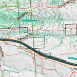 Wy Mule Deer Unit 61 Topographical Map Preview 2