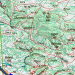 Wy Mule Deer Unit 61 Topographical Map Preview 3