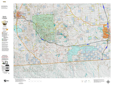 Wy Mule Deer Unit 61 with Land Ownership Preview 1