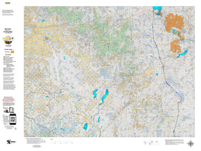 Wy Mule Deer Unit 64 with Land Ownership Preview 1