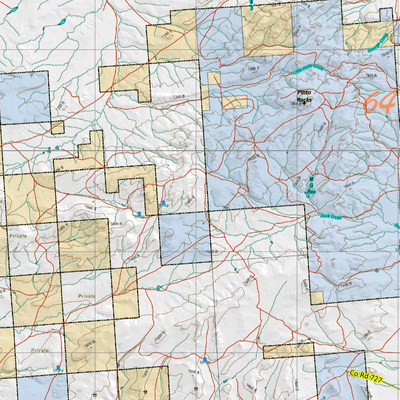 Wy Mule Deer Unit 64 with Land Ownership Preview 2