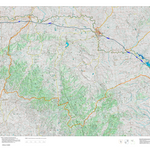 Wy Mule Deer Unit 65 Topographical Map Preview 1