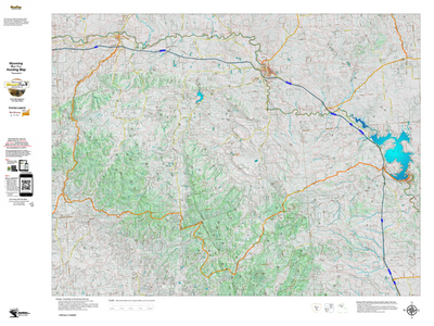 Wy Mule Deer Unit 65 Topographical Map Preview 1