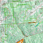 Wy Mule Deer Unit 65 Topographical Map Preview 3