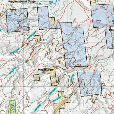 Wy Mule Deer Unit 65 with Land Ownership Preview 2