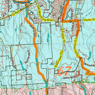 Wy Mule Deer Unit 66 Concentration Areas Preview 3