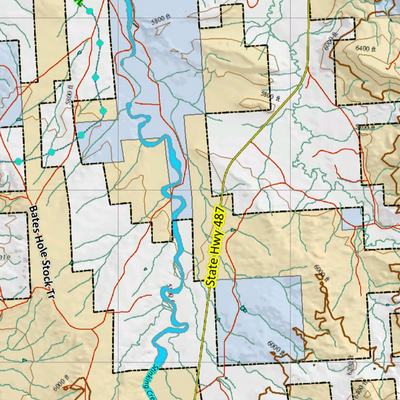 Wy Mule Deer Unit 66 Concentrations and Land Ownership Preview 2