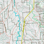 Wy Mule Deer Unit 66 Topographical Map Preview 2