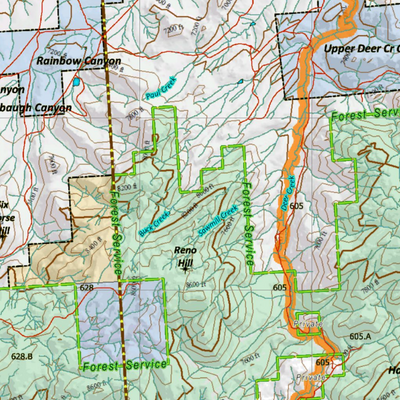 Wy Mule Deer Unit 66 with Land Ownership Preview 3