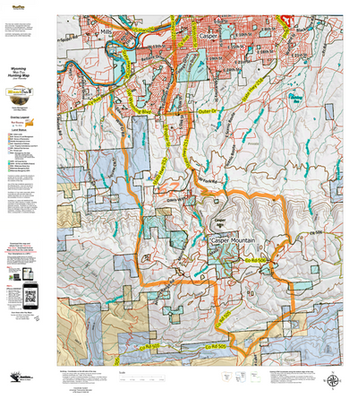 Wy Mule Deer Unit 67 with Land Ownership Preview 1