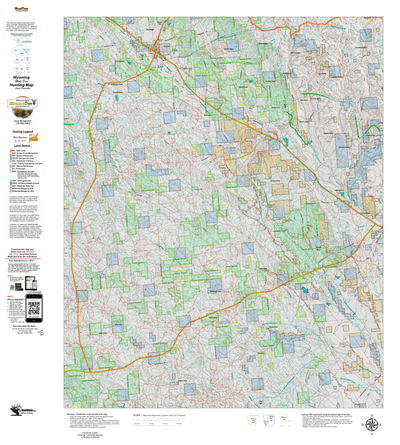 Wy Mule Deer Unit 7 Concentrations and Land Ownership Preview 1