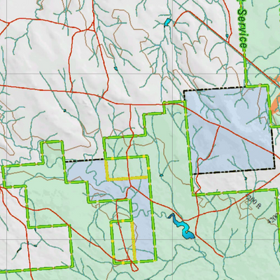 Wy Mule Deer Unit 7 Concentrations and Land Ownership Preview 2
