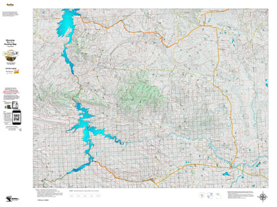 Wy Mule Deer Unit 70 Topographical Map Preview 1