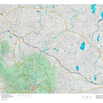 Wy Mule Deer Unit 74 Topographical Map Preview 1