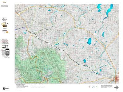 Wy Mule Deer Unit 74 Topographical Map Preview 1