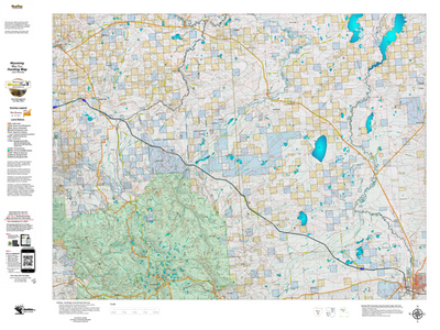 Wy Mule Deer Unit 74 with Land Ownership Preview 1