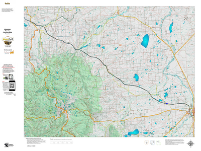 Wy Mule Deer Unit 75 Topographical Map Preview 1